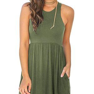 Amazon Tank Dress w/ Cinched Waist